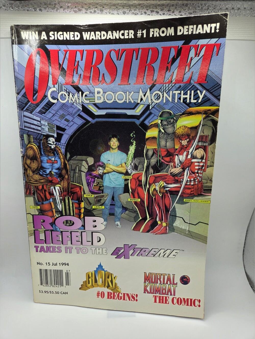 Overstreet Comic Book Monthly No. 15 Jul 1994